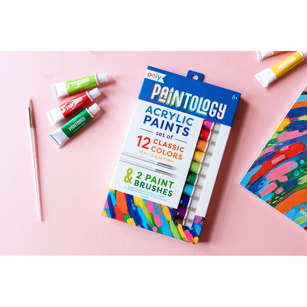 Ooly - Plakatmaling - Paintology Acrylic Paints - Classic Colors