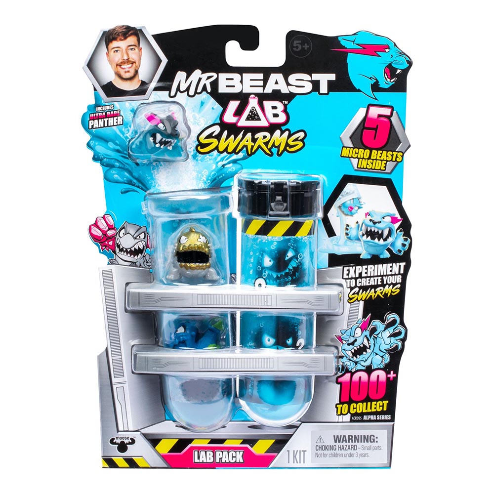 MrBeast - Lab Swarms - figurer 5 stk