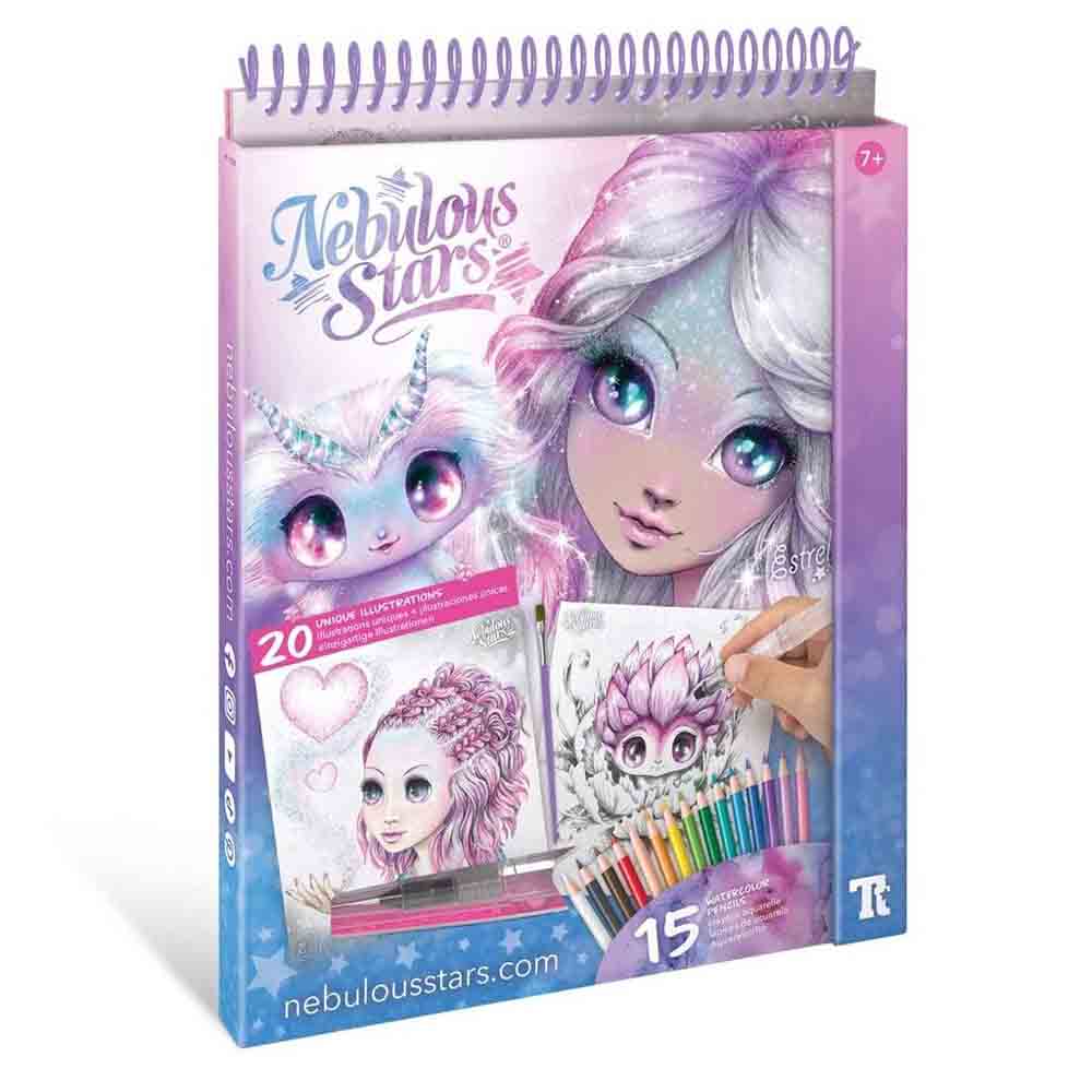 Nebulous Stars - Watercoloring Book Set