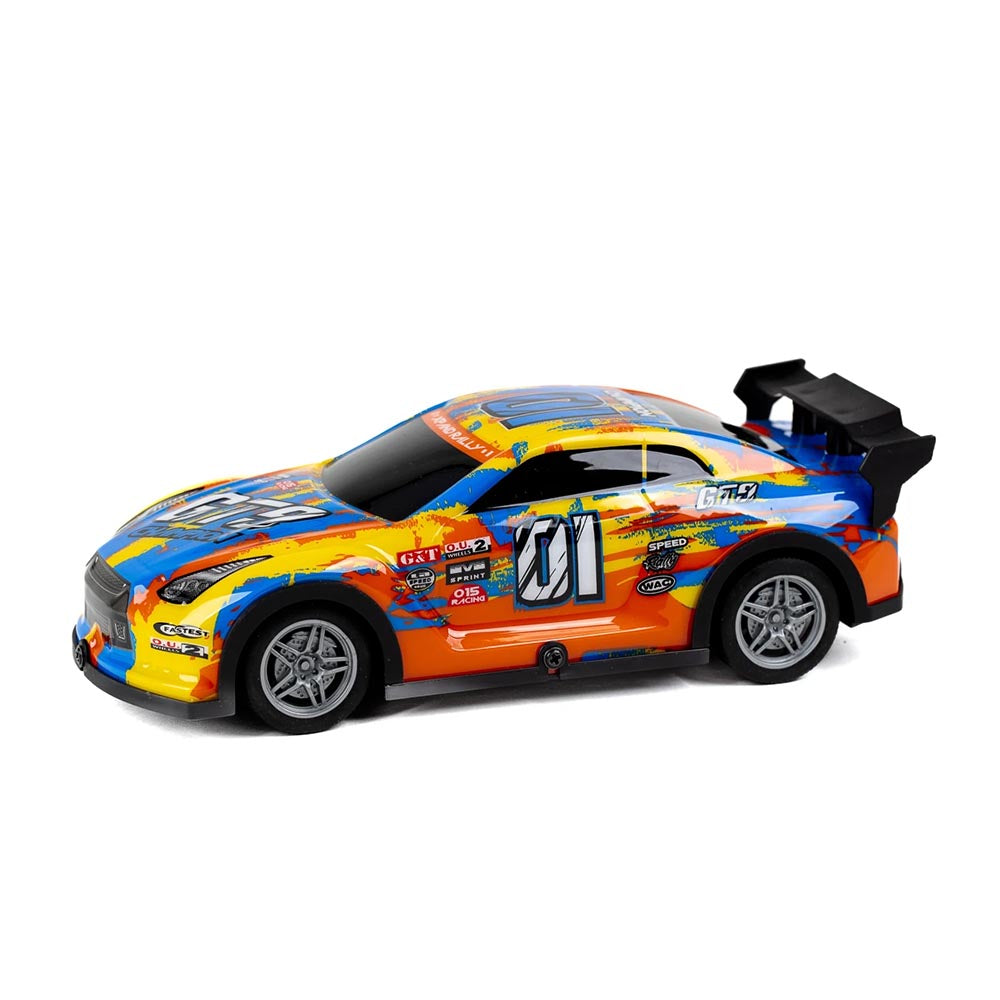 TecToy - Champion GT9 w/light R/C 1:22, 27MHz, yellow/blue