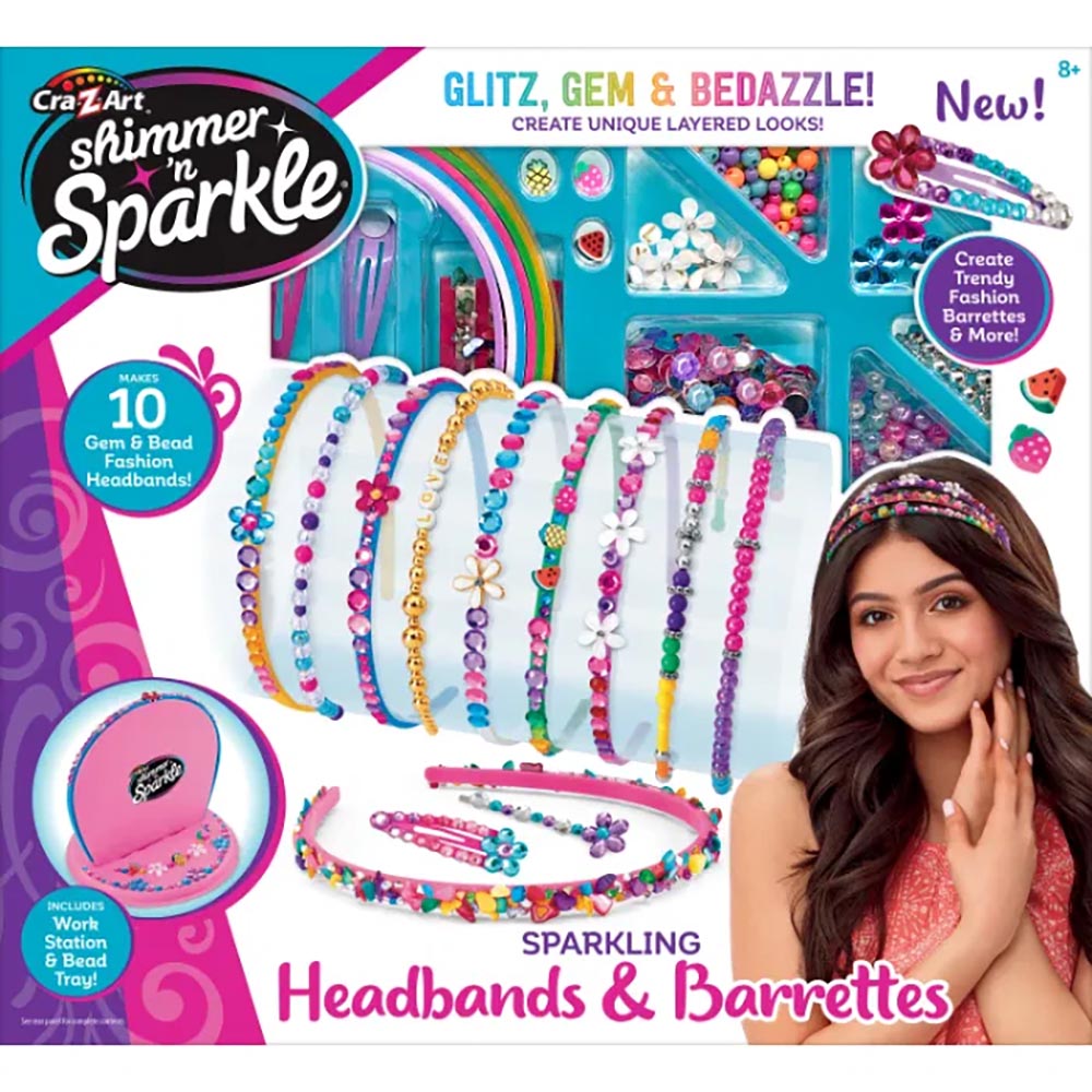 SHIMMER N SPARKLE - HEADBANDS AND BARRETTES