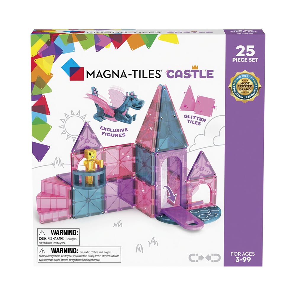 Magna-Tiles - Slot 25 dele