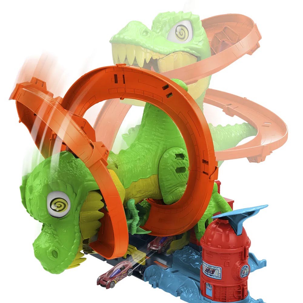 Hot Wheels - City T-Rex Fire Station