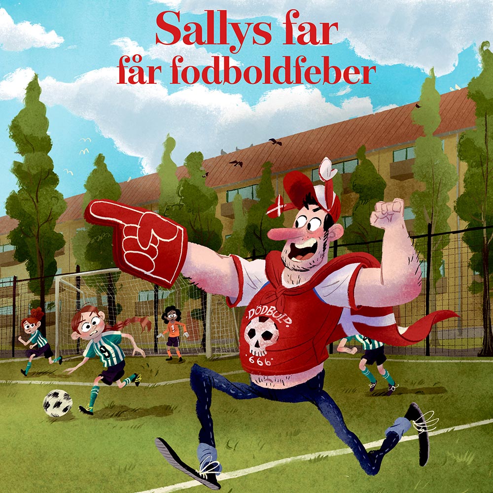 Carlsen - Sallys far får fodboldfeber