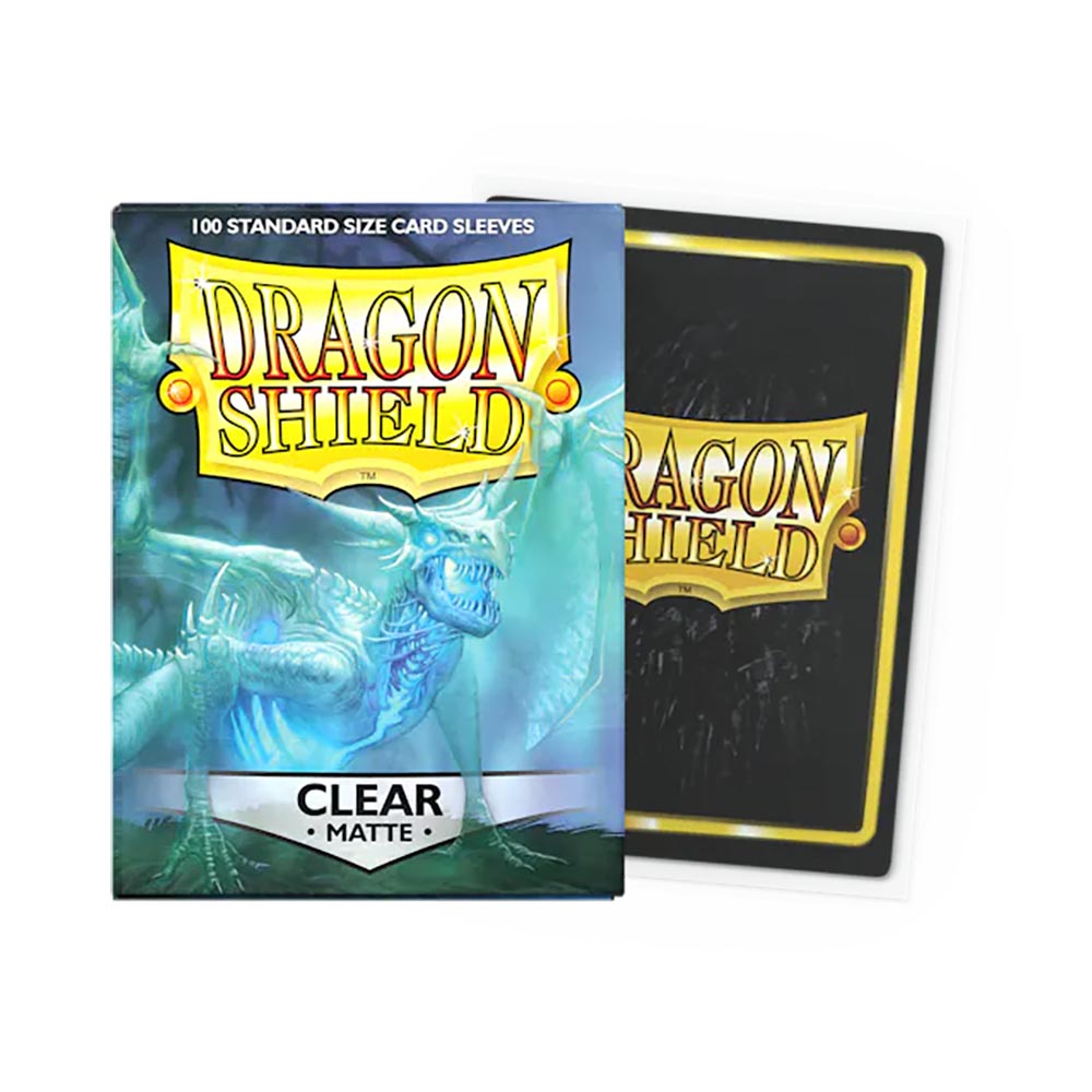 Dragon Shield - Clear - Matte Sleeves - Standard