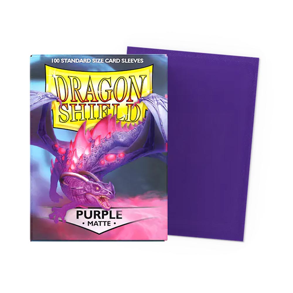 Dragon Shield - Purple - Matte Sleeves - Standard