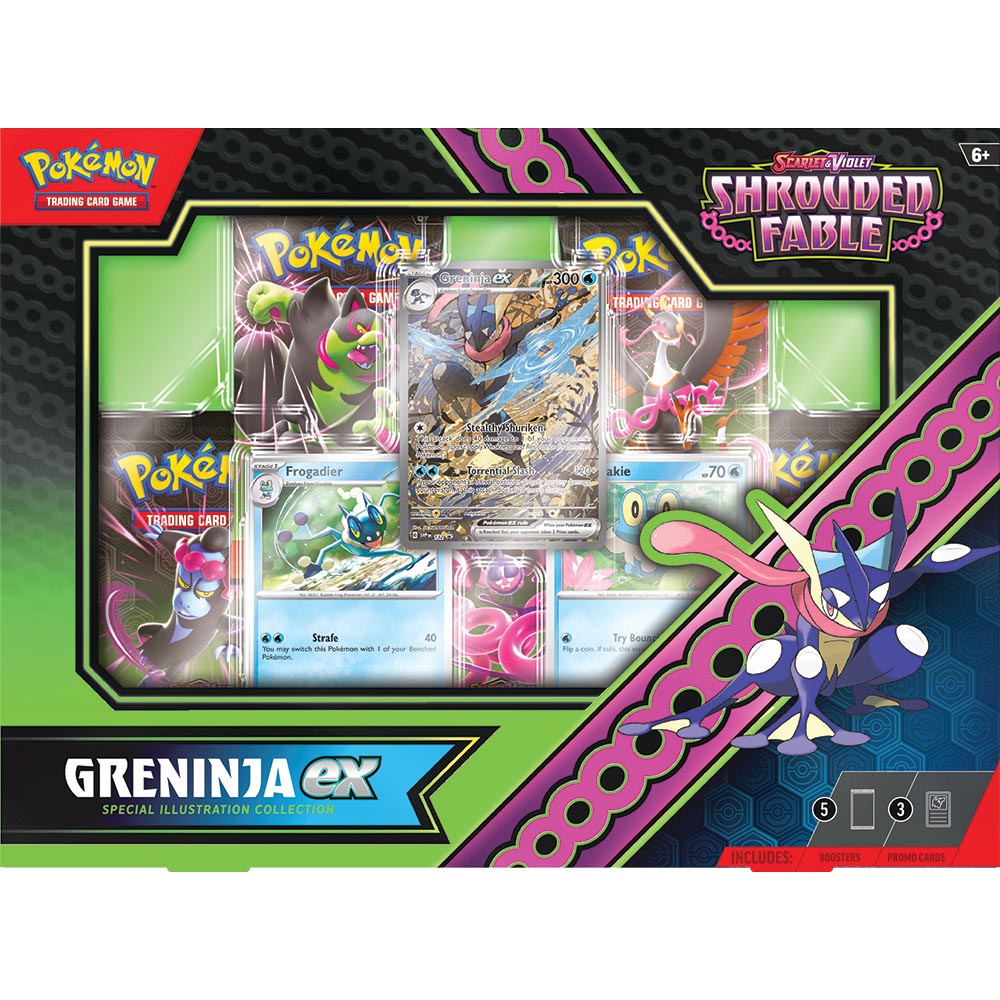 Pokemon - Scarlet & Violet Shrouded Fable Ex Special Collection Greninja