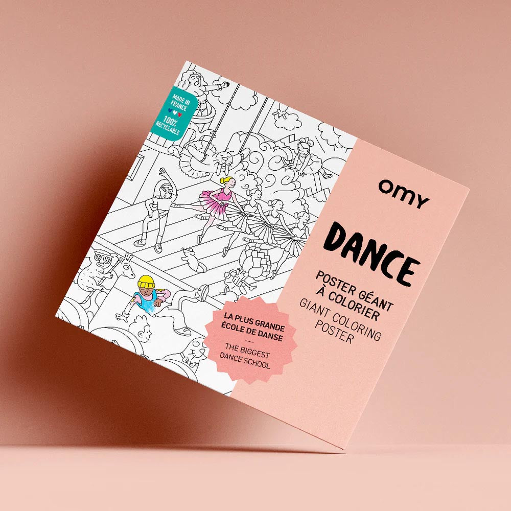 OMY - Plaket - Farvelægning - Dance